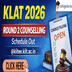 KLAT 2026 Round 2 Counselling Schedule Out @kiitee.kiit.ac.in; Allotment Result on February 11